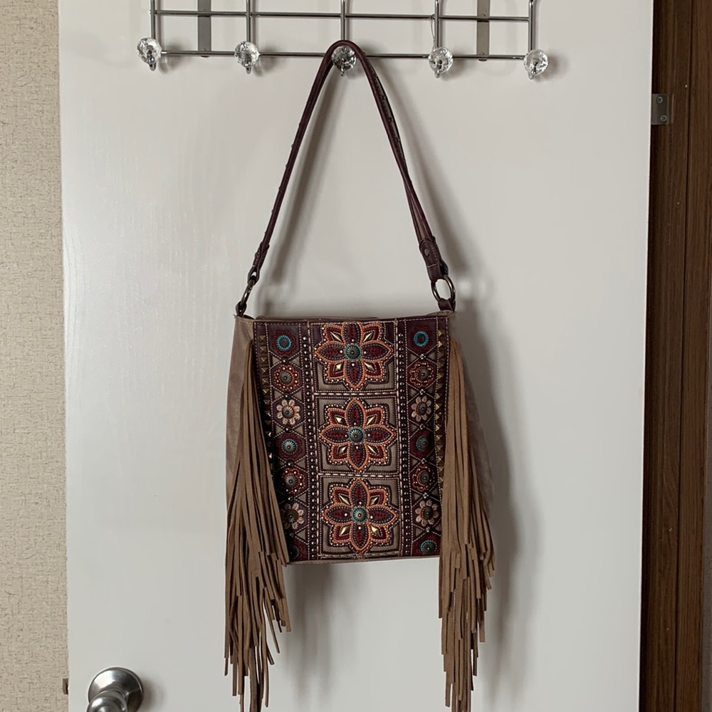 Montana West Fringe Concealed Purse